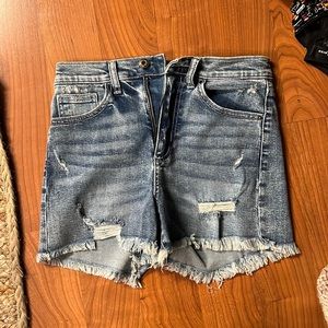 High waisted, jean shorts, size small, never worn